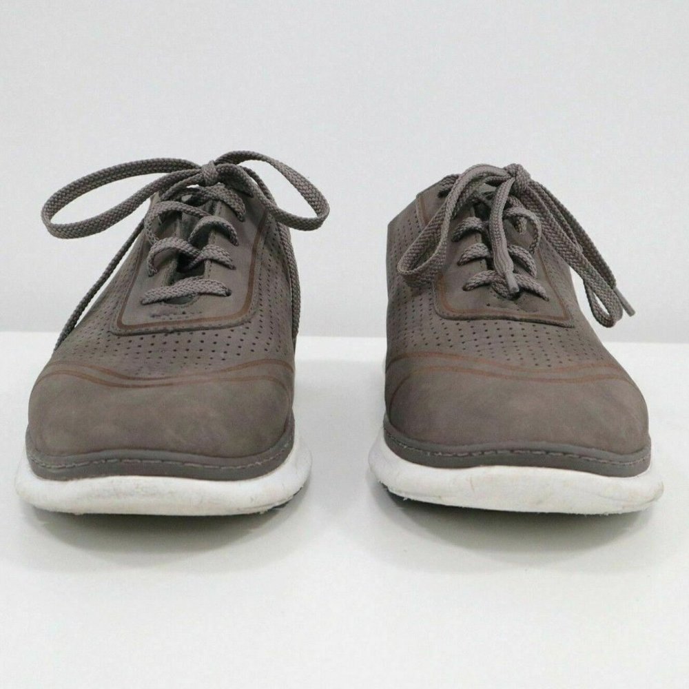 Vionic Riley Sneakers Flats Womens US8.5 EU40 UK6.5 Taupe Gray Brown Shoes - Picture 8 of 10